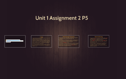 unit 1 assignment 2