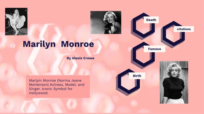 Marilyn Monroe by Alexis Crowe by alexis crowe on Prezi