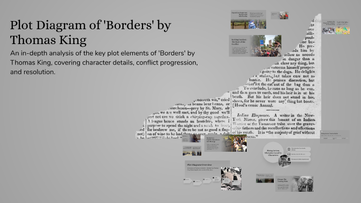 Plot Diagram of 'Borders' by Thomas King by Elaine Yang on Prezi