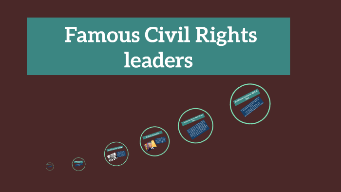 Famous Civil Rights leaders by Brittany Forrest on Prezi