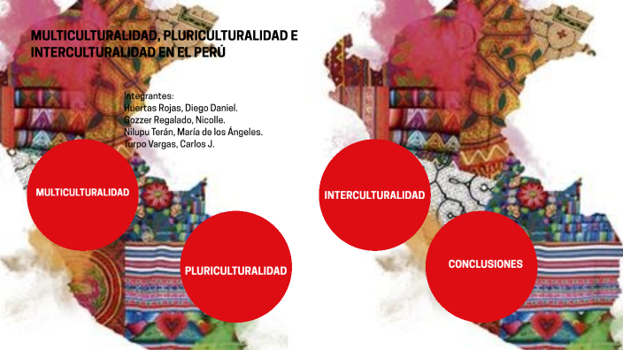 MULTICULTURALIDAD, PLURICULTURALIDAD E INTERCULTURALIDAD EN EL PERÚ by