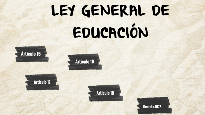 Ley General De Educacion by Jeniffer Lizeth Alvarez Molina on Prezi