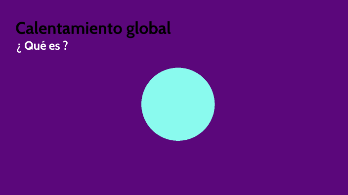 Calentamiento global by Muñoz Martinez Jesus Manuel on Prezi