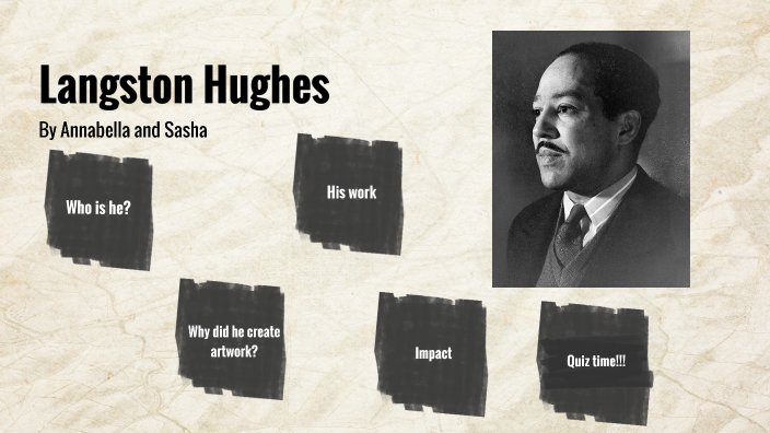 langston hughes biography prezi