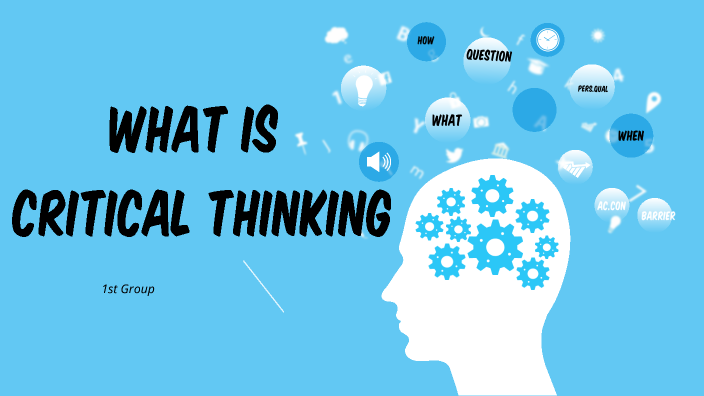 what is critical thinking prezi