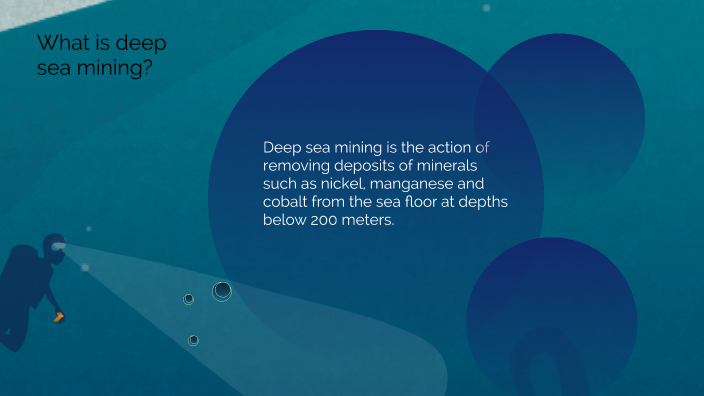 The impact of deep sea mining on biodiversity by Kate Hill on Prezi