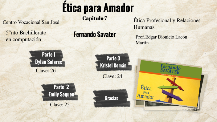 Capitulo 7 - Ética para Amador by Dylan Solares on Prezi