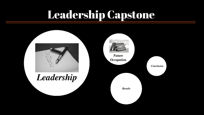 capstone project educational leadership