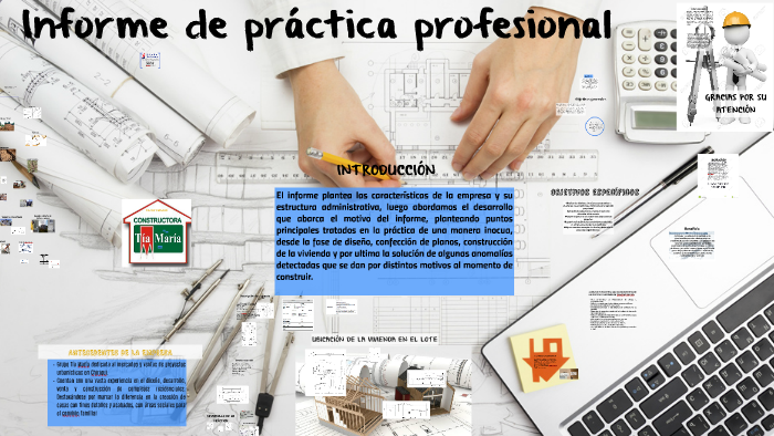 Informe de práctica profesional by Diseño Curricular on Prezi