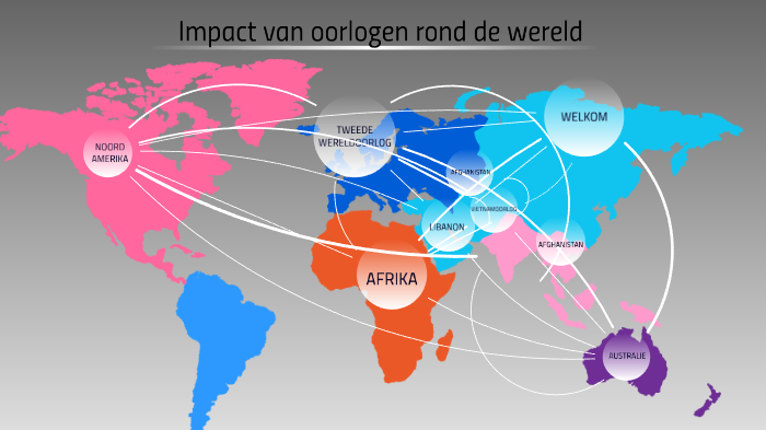 Impact van oorlogen rond de wereld by laurie van haren on Prezi