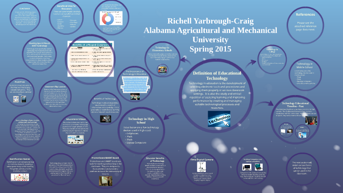 The Role of Technology in Education by Richell Craig on Prezi
