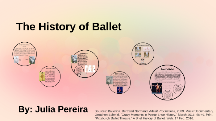 The History of Ballet by Julia Pereira on Prezi