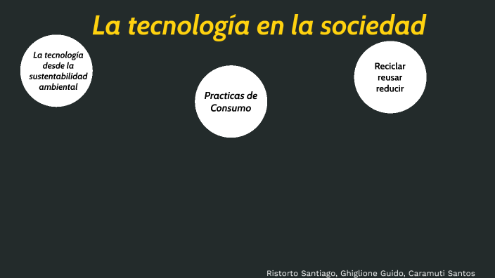 La Tecnología En La Sociedad By Guido Ghiglione On Prezi