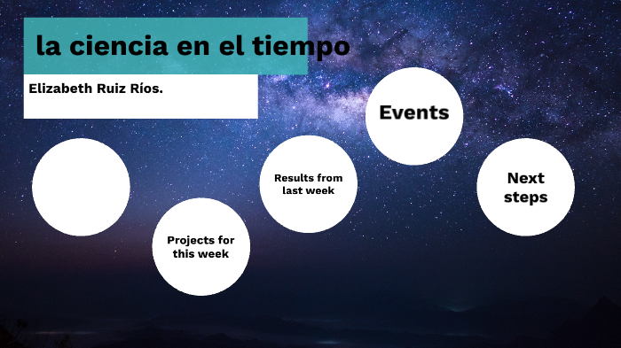 La ciencia en el tiempo by Elizabeth Ruiz Rios on Prezi