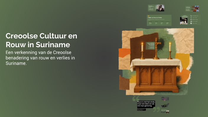 Creoolse Cultuur en Rouw in Suriname by Beau Dedel on Prezi