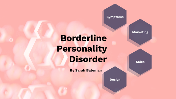 Borderline Personality Disorder by Sarah Bateman