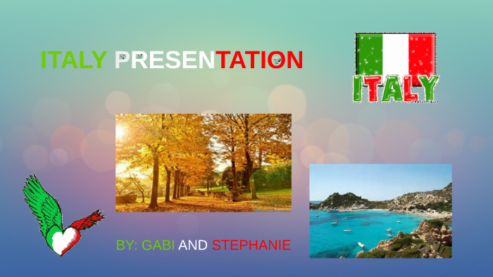 presentation about italy