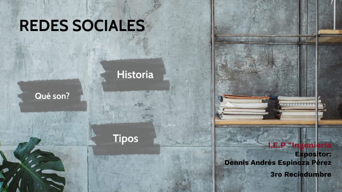 REDES SOCIALES by ESPINOZA PEREZ DENNIS ANDRES on Prezi