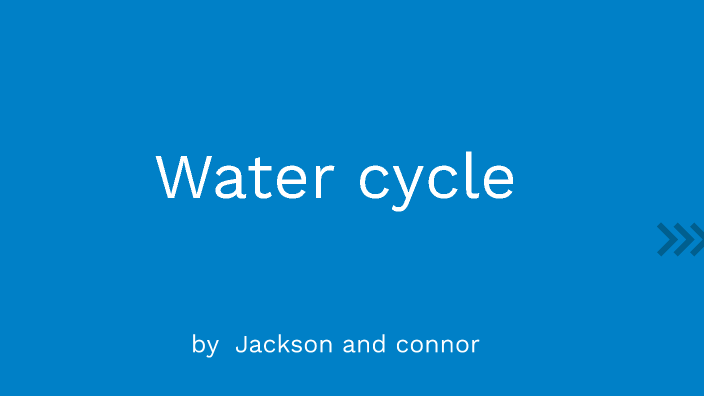 The Water Cycle by Jackson Green on Prezi