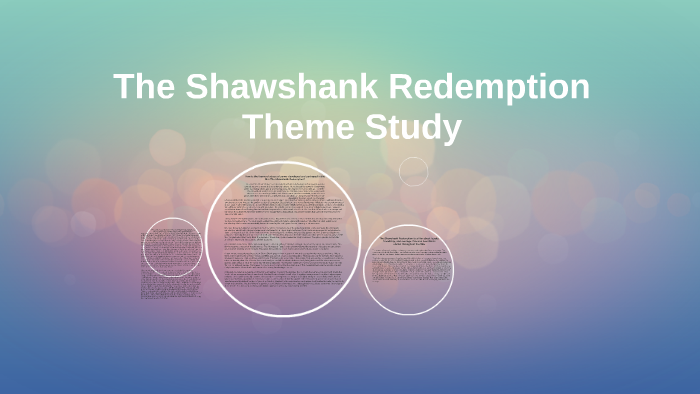 shawshank redemption analysis themes