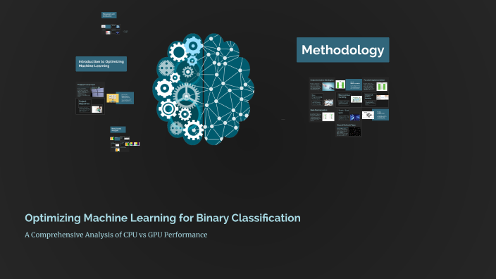 Optimizing Machine Learning for Binary Classification by たなか バンカイ on Prezi