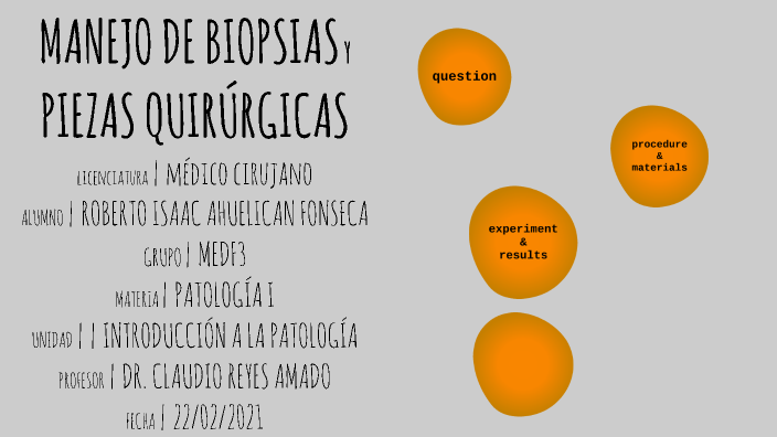 Conservacion De Biopsias Y Piezas Quirurgicas