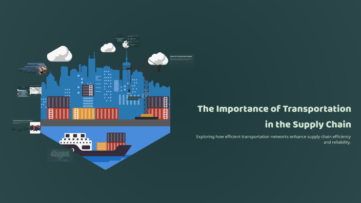 The Importance of Transportation in the Supply Chain by Malek Berichi ...