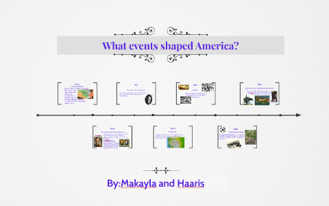 what events shaped America by Mrs. Bodnar on Prezi