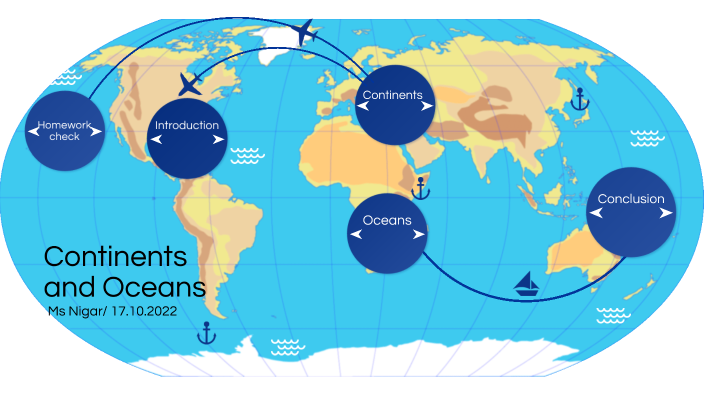 Continents And Oceans By Nigar Safaraliyeva On Prezi