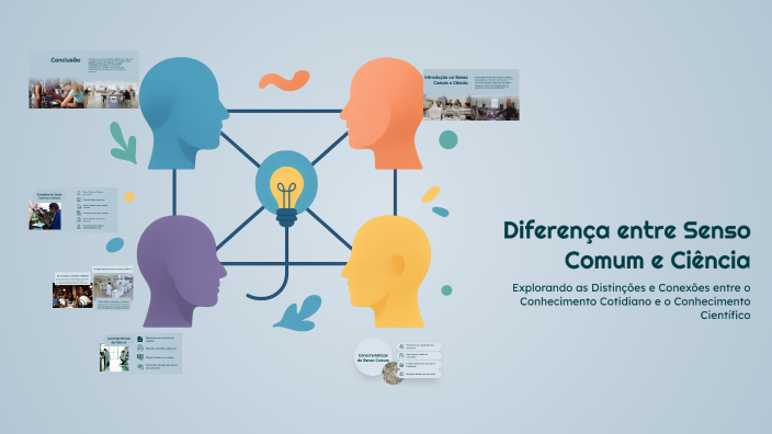 Diferença entre Senso Comum e Ciência by Nicolas Davi Santos on Prezi
