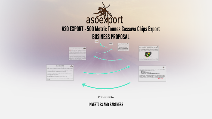 ASO EXPORT - 500 Metric Tonnes Cassava Chips Export Business ...