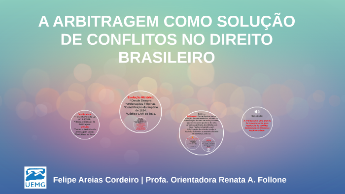 A ARBITRAGEM COMO SOLUÇÃO DE CONFLITOS NO DIREITO BRASILEIRO by Felipe ...