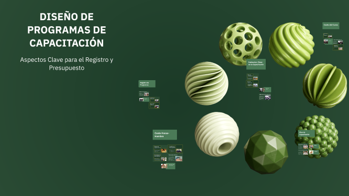 DISEÑO DE PROGRAMAS DE CAPACITACIÓN by Iver Casillas on Prezi