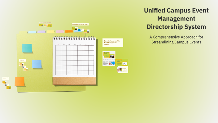 Unified Campus Event Management Directorship System by Alwin Raju on Prezi