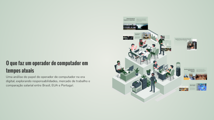 O que faz um operador de computador em tempos atuais by Adevanildo ...