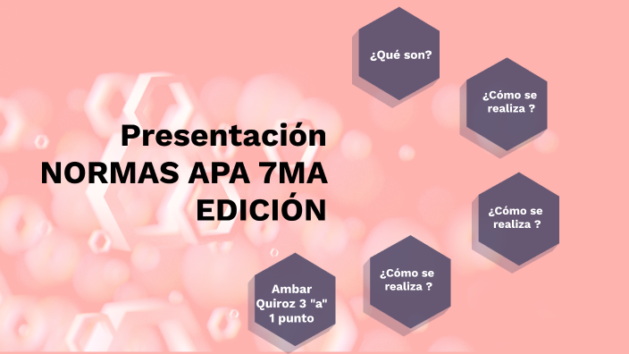 Presentación Normas Apa 7ma EdiciÓn By Ambar Quiroz On Prezi