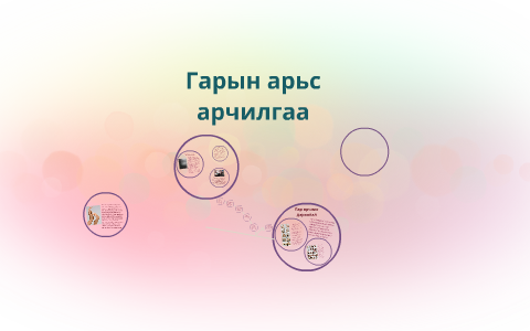 Гарын арьс арчилгаа by Д. Ану on Prezi