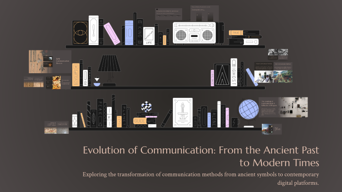 Evolution of Communication: From the Ancient Past to Modern Times by ...
