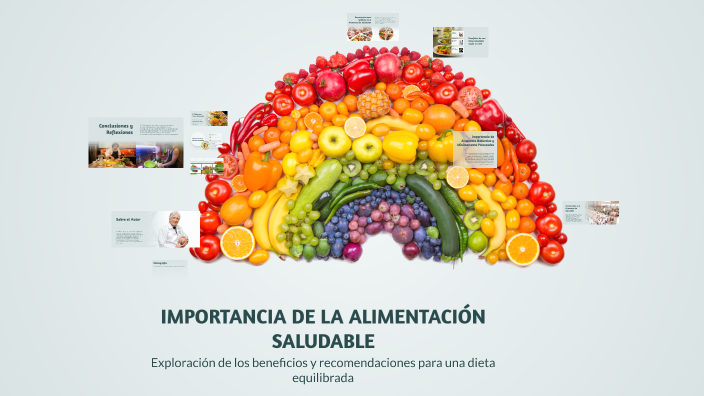 IMPORTANCIA DE LA ALIMENTACIÓN SALUDABLE by Domenica Gabriela Chimbo y ...