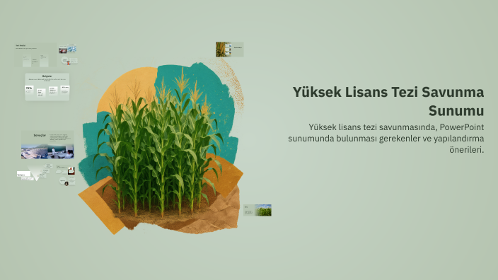 Yüksek Lisans Tezi Savunma Sunumu by Buğra on Prezi