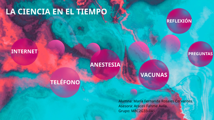 La Ciencia en el tiempo by María Fernanda Rosales Cervantes on Prezi