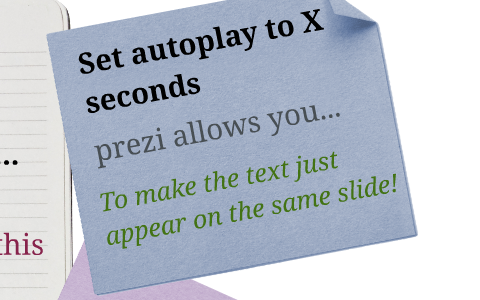 how to autoplay prezi presentation