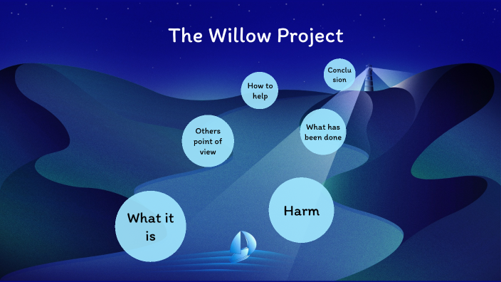 the willow project presentation