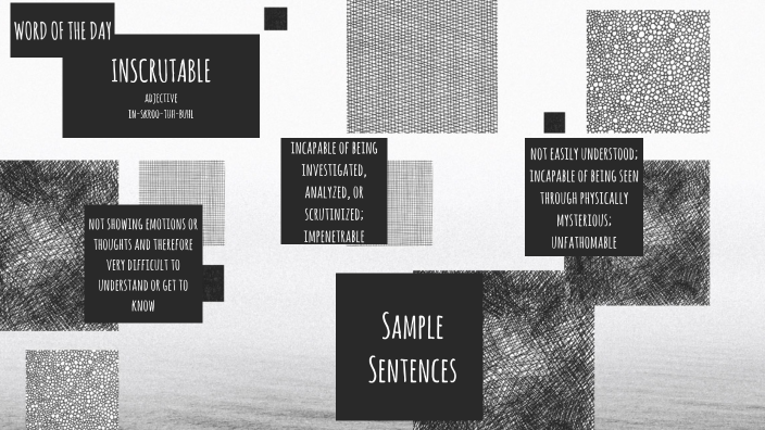 Inscrutable Writing INSCRUTABLE by Sheena Talagtag on Prezi