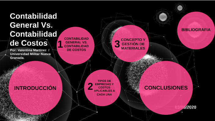 CONTABILIDAD GENERAL VS. CONTABILIDAD DE COSTOS by VALENTINA MARTINEZ