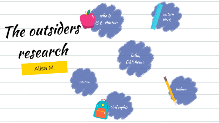 the outsiders research topics