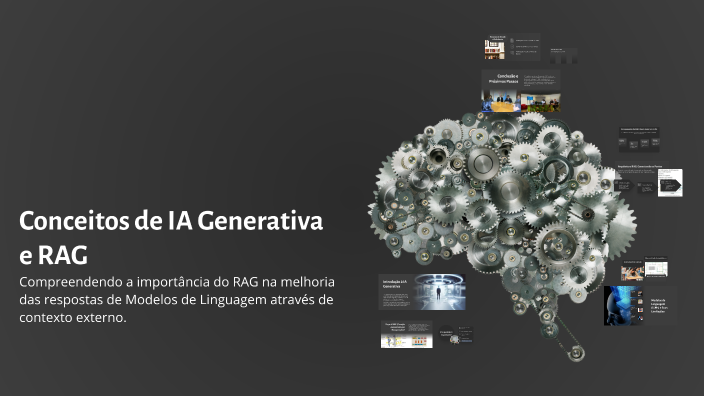 Slide Rag Ia Conceitos de IA Generativa e RAG by SW Amvs on Prezi