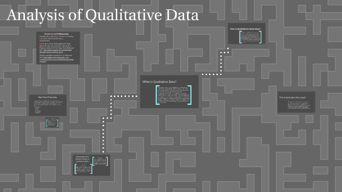 Analysis of Qualitative Data by Elizabeth Perkins on Prezi