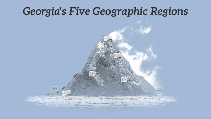 Georgia's Five Geographic Regions By Anna Tredway On Prezi