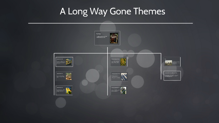 a long way gone theme essay